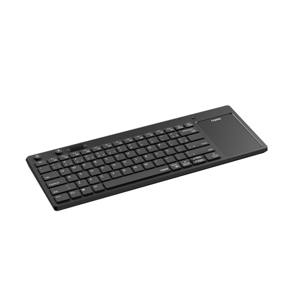 Encontraproduto.com.br - Teclado Touch Sem Fio 2.4Ghz 5 Anos de Garantia K2800 Rapoo - RA039OUT [Reembalado]