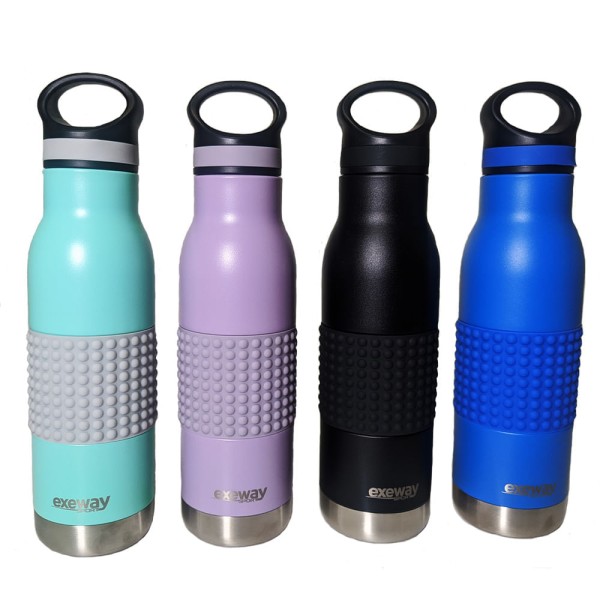 Encontraproduto.com.br - Garrafa Térmica Multiuso Exeway 500ml, Azul