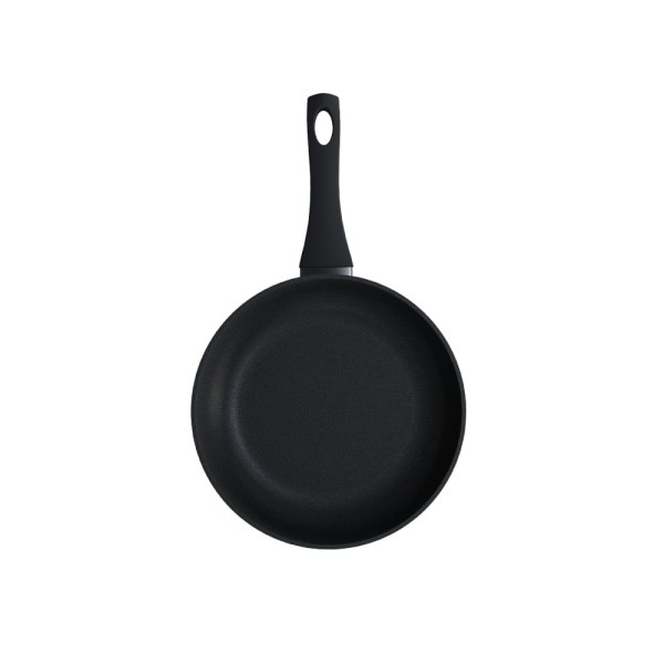 Encontraproduto.com.br - Frigideira Ouro Preto 20cm Alumínio 4 Camadas, Revestimento Antiaderente Goldflon e Cabo Soft Touch UpHome by Jomafe - UD284OUT [Reembalado]