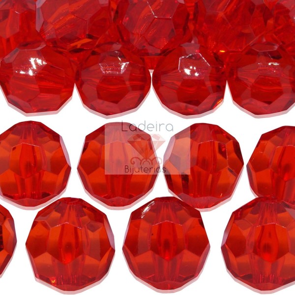 Encontraproduto.com.br - BOLA SEXTAVADA PASSANTE 20MM EM ACRILICO COM 50GR