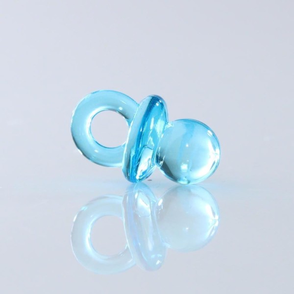 Encontraproduto.com.br - PINGENTE CHUPETA LISA 20X12MM EM ACRILICO COM 50GR