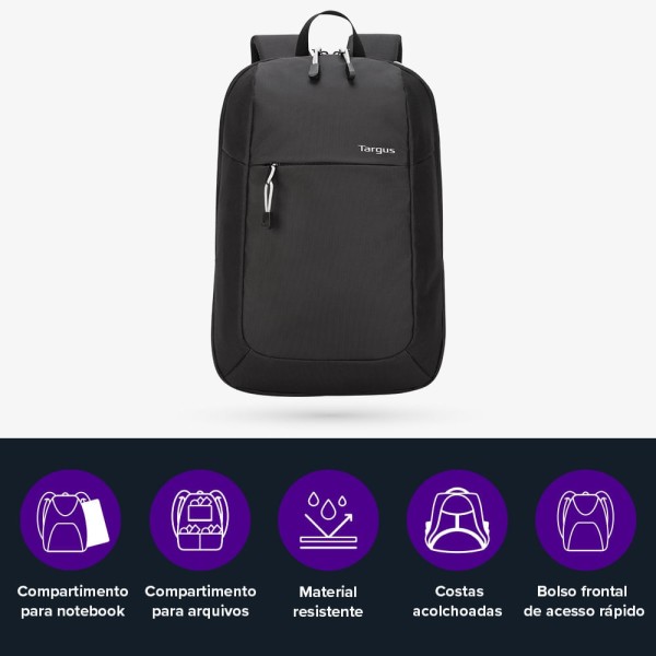 Encontraproduto.com.br - Mochila Targus Intellect Essentials 15.6