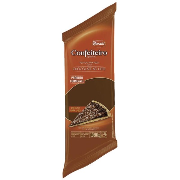 Encontraproduto.com.br - Cobertura Forneável para Pizza Harald Ao Leite Unidade com 1,050kg