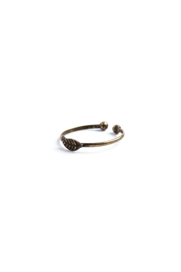 Encontraproduto.com.br - ANEL FOLHINHA MENINA