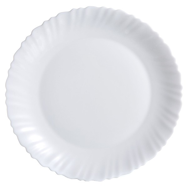 Prato Raso Feston Luminarc 27 cm Branco