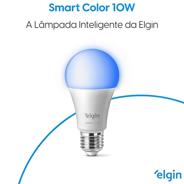 Encontraproduto.com.br - Lâmpada Smart Color Elgin Bulbo LED A60 BI 10W (MP)