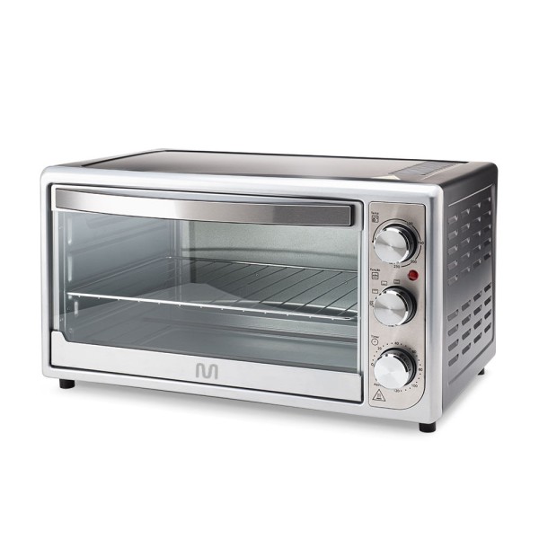 Encontraproduto.com.br - Forno Elétrico 46 Litros 220v-1500w com 3 Funções Prata Multi - CE128OUT [Reembalado]