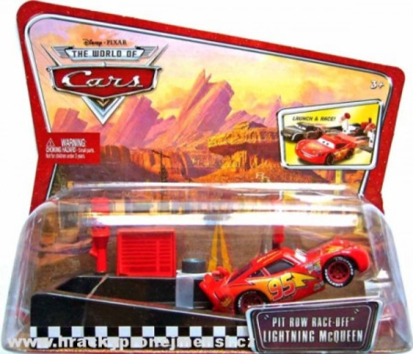 1/55 Carros Relâmpago Mcqueen e Lançador