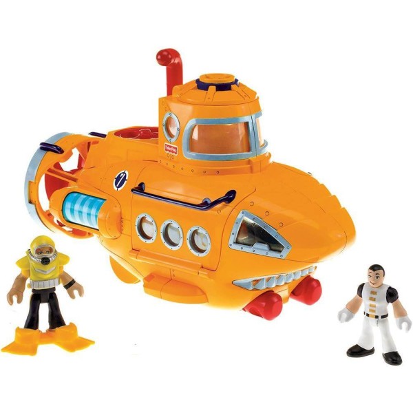 Encontraproduto.com.br - Imaginext - Submarino Aventura N8270 MATTEL
