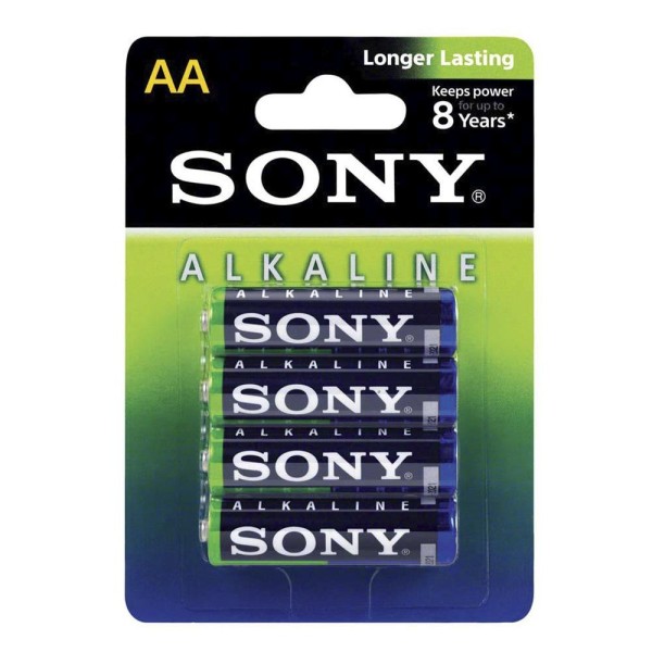 Encontraproduto.com.br - Pilha Alcalina Sony AA 4 Unidades