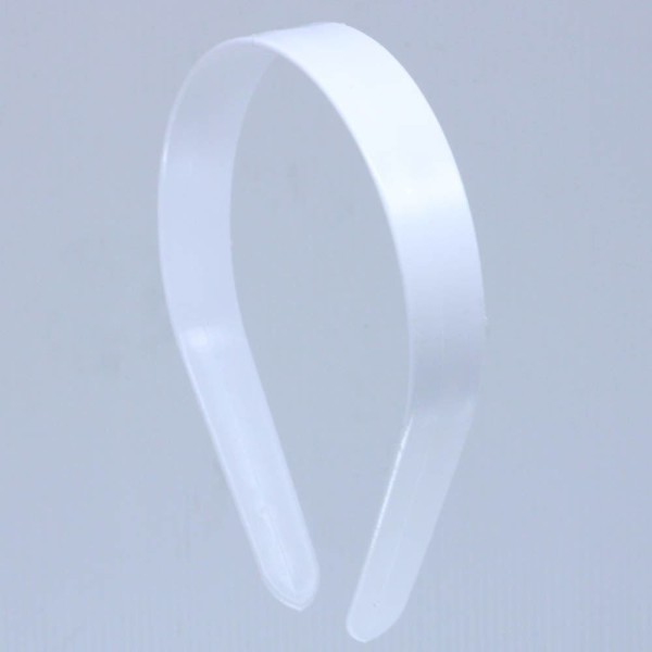 Encontraproduto.com.br - TIARA SEM DENTE 22MM EM PLASTICO COM 02 UNIDADES (NC)
