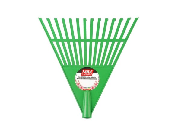 Encontraproduto.com.br - Vassoura Para Jardim Plástica 14d Com Cabo 6 Unidades Max. Metalurgica