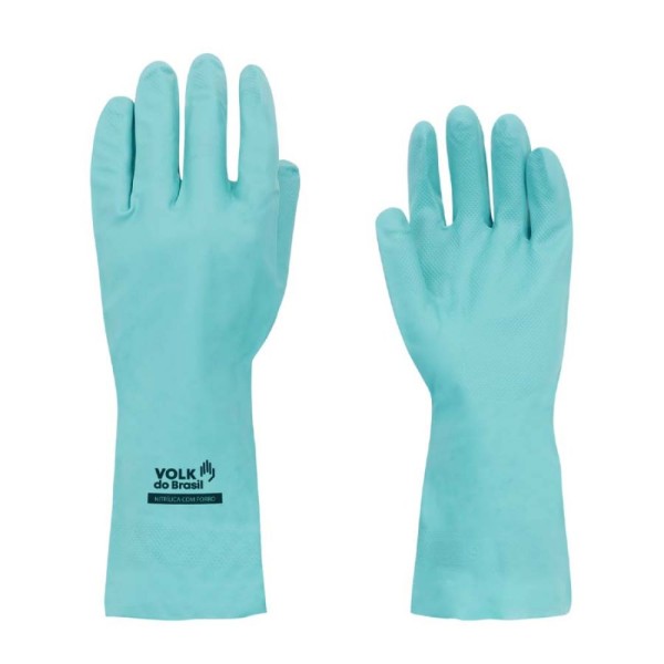 Encontraproduto.com.br - Luva Nitrilica Nitri Slim Com Forro Volk Ca 40570 Tamanho P