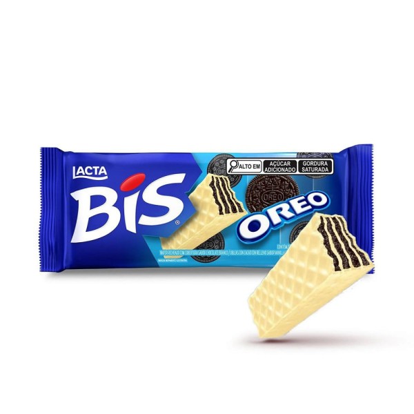 Encontraproduto.com.br - Chocolate Bis Lacta Oreo 100,8g