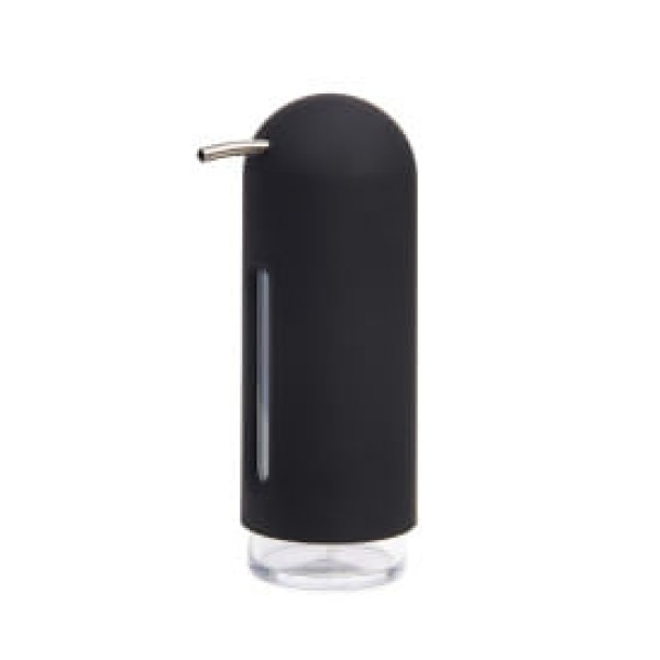 Encontraproduto.com.br - Dispenser Porta Detergente Penguin Preto 355ml