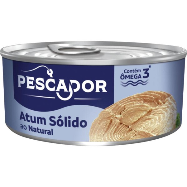 Encontraproduto.com.br - Atum Sólido Pescador Natural Lata com 120g