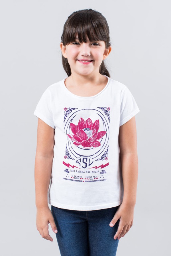Encontraproduto.com.br - CAMISETA RESERVA MINI FLOR DE LÓTUS