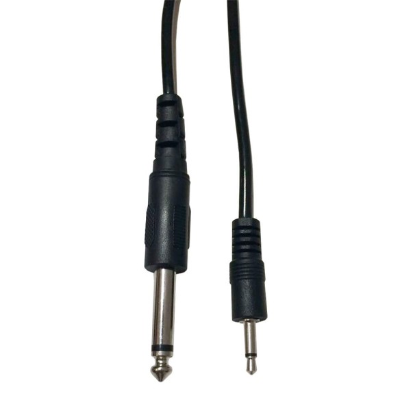 Encontraproduto.com.br - Cabo P2 Mono X P10 Mono 1,80 Metro Preto