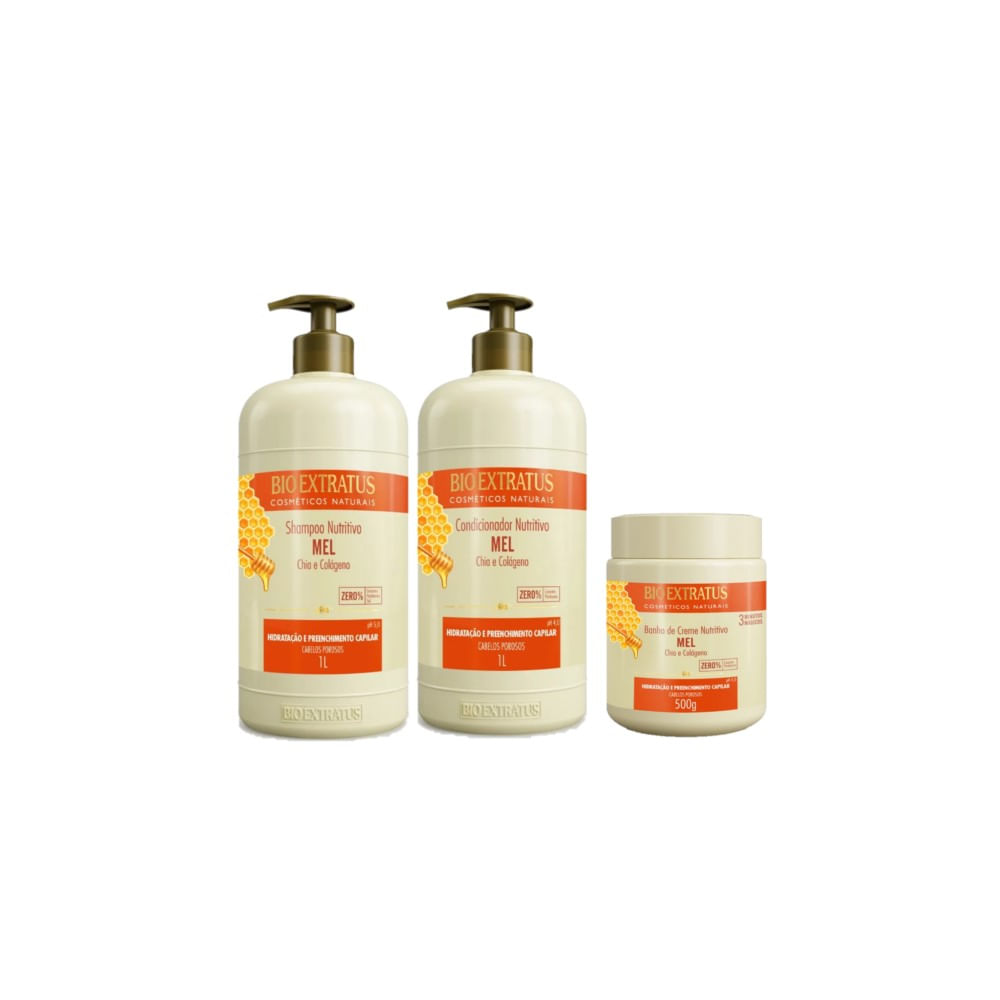 Kit Bio Extratus Mel Trio (3 Produtos)