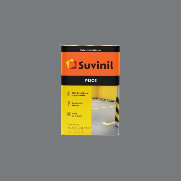 Encontraproduto.com.br - Tinta Acrílica Premium Fosco Para Pisos Cinza 18L Suvinil