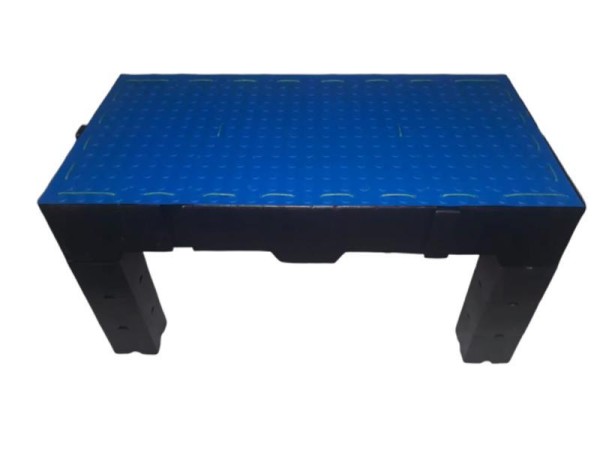 Encontraproduto.com.br - Plataforma Para Fundo De Piscina na Cor Azul