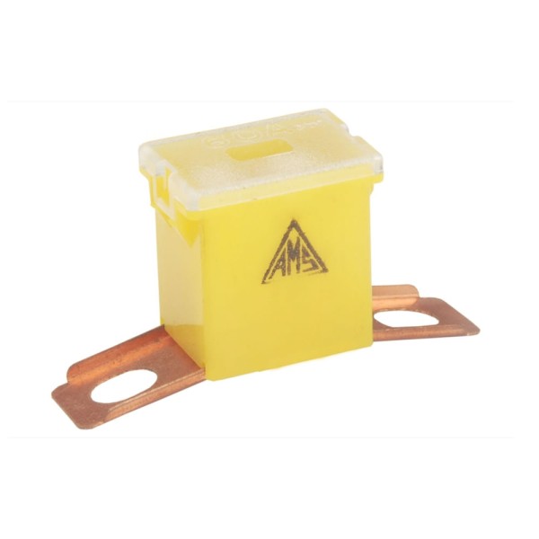 Encontraproduto.com.br - Fusivel Mega Macho Lateral Elemento Curto Amarelo 60A