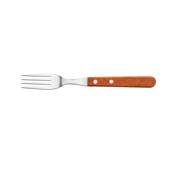 Encontraproduto.com.br - Garfo de Mesa com Cabo de Madeira 3PCS Up Home - UD237OUT [Reembalado]