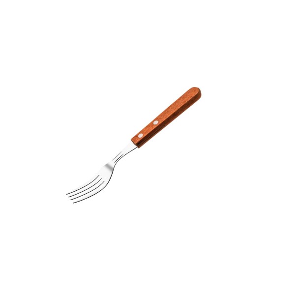 Encontraproduto.com.br - Garfo de Mesa com Cabo de Madeira 3PCS Up Home - UD237OUT [Reembalado]