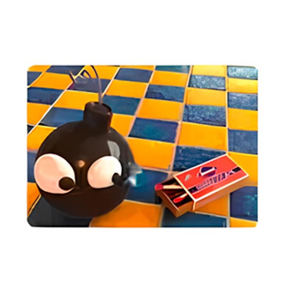 Encontraproduto.com.br - Mouse Pad Xadrez Tecido 220x180x2mm MP-2218E Exbom