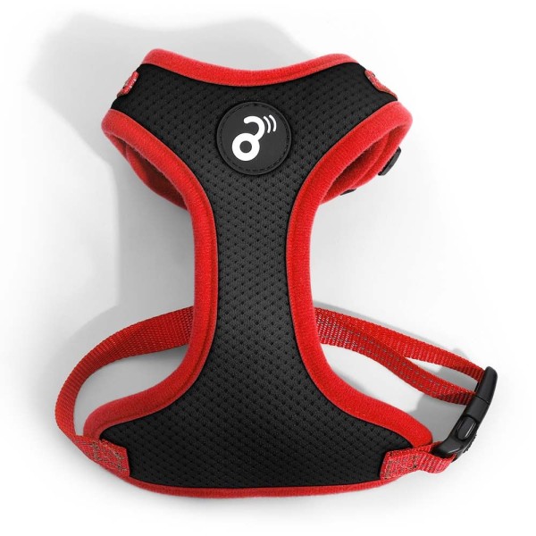 Encontraproduto.com.br - Peitoral Flow Mesh Vermelho e Preto Tam. XP Mimo - PP312X [Reembalado]