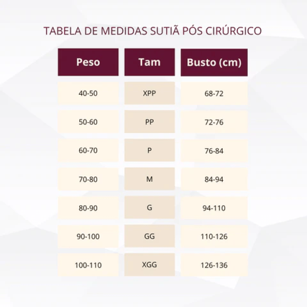 Encontraproduto.com.br - Sutiã Pós Cirúrgico (Sem costura) - Alça fina e abertura Frontal) - 7000SC