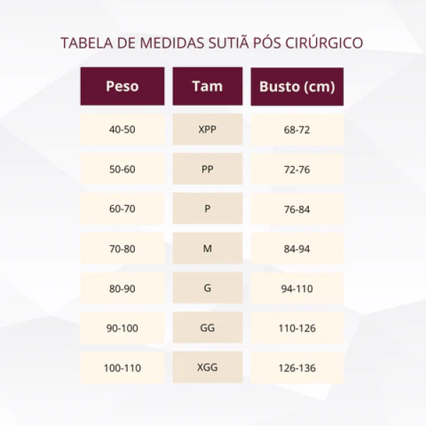 Encontraproduto.com.br - Sutiã Pós Cirúrgico (Sem costura) - Alça fina e abertura Frontal) - 7000SC