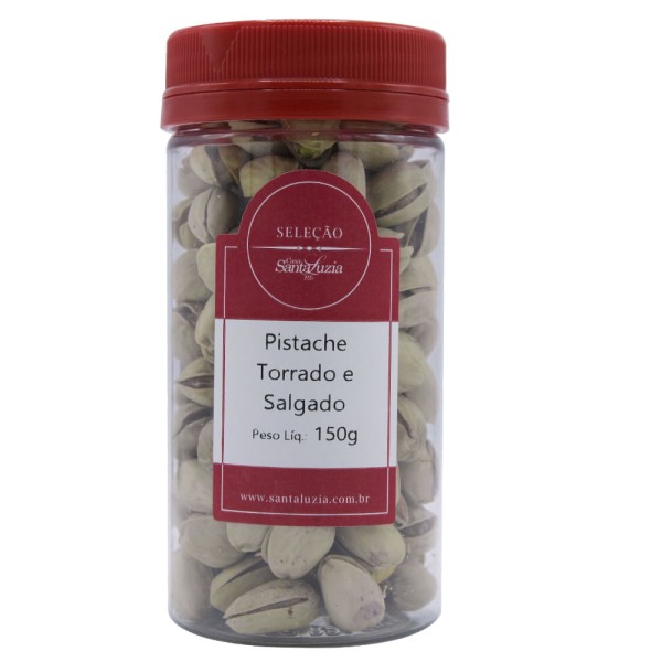 Encontraproduto.com.br - Pistache Torrado e Salgado Casa Santa Luzia 150g