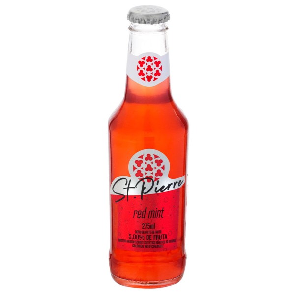 Encontraproduto.com.br - Refrigerante de Fruta Red Mint St. Pierre 275ml
