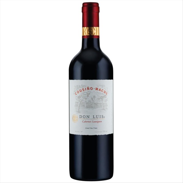 Encontraproduto.com.br - Vinho Tinto Chileno Corsinõ Macul Don Luis Cabernet Sauvignon Garrafa 750ml