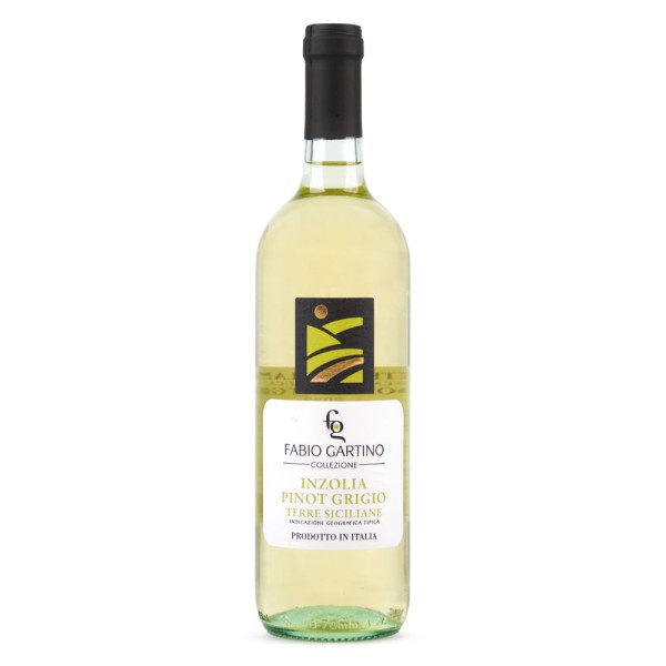 Vinho Branco Italiano Pinot Grigio Inzolia Fabio Gartino 750ml