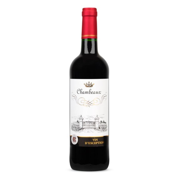 Vinho Tinto Francês Vin L Union Chambeaux Garrafa 750ml