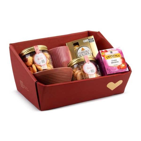 Encontraproduto.com.br - Cesta Chá e Biscoito