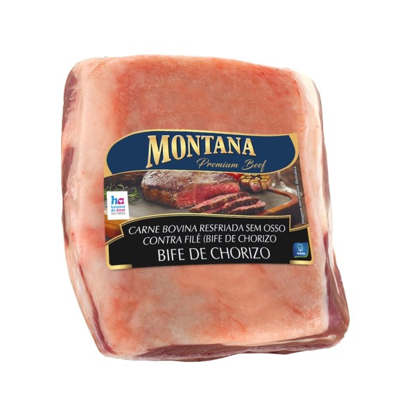 Encontraproduto.com.br - Peça de Contra Filé Bovino Chorizo Resfriado Montana 2,2 Kg