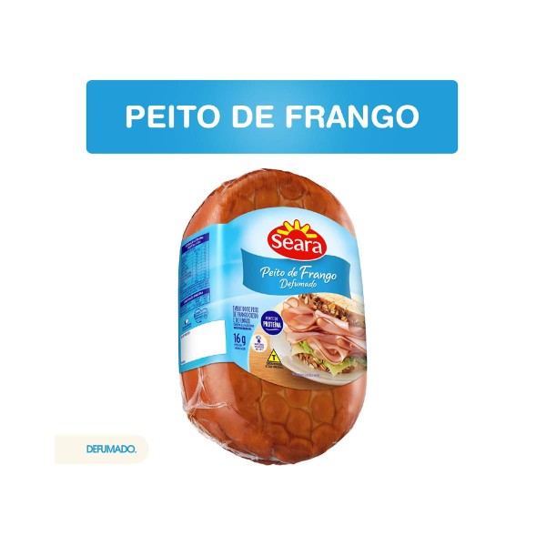 Encontraproduto.com.br - Peito de Frango Defumado Fatiado Seara 100g