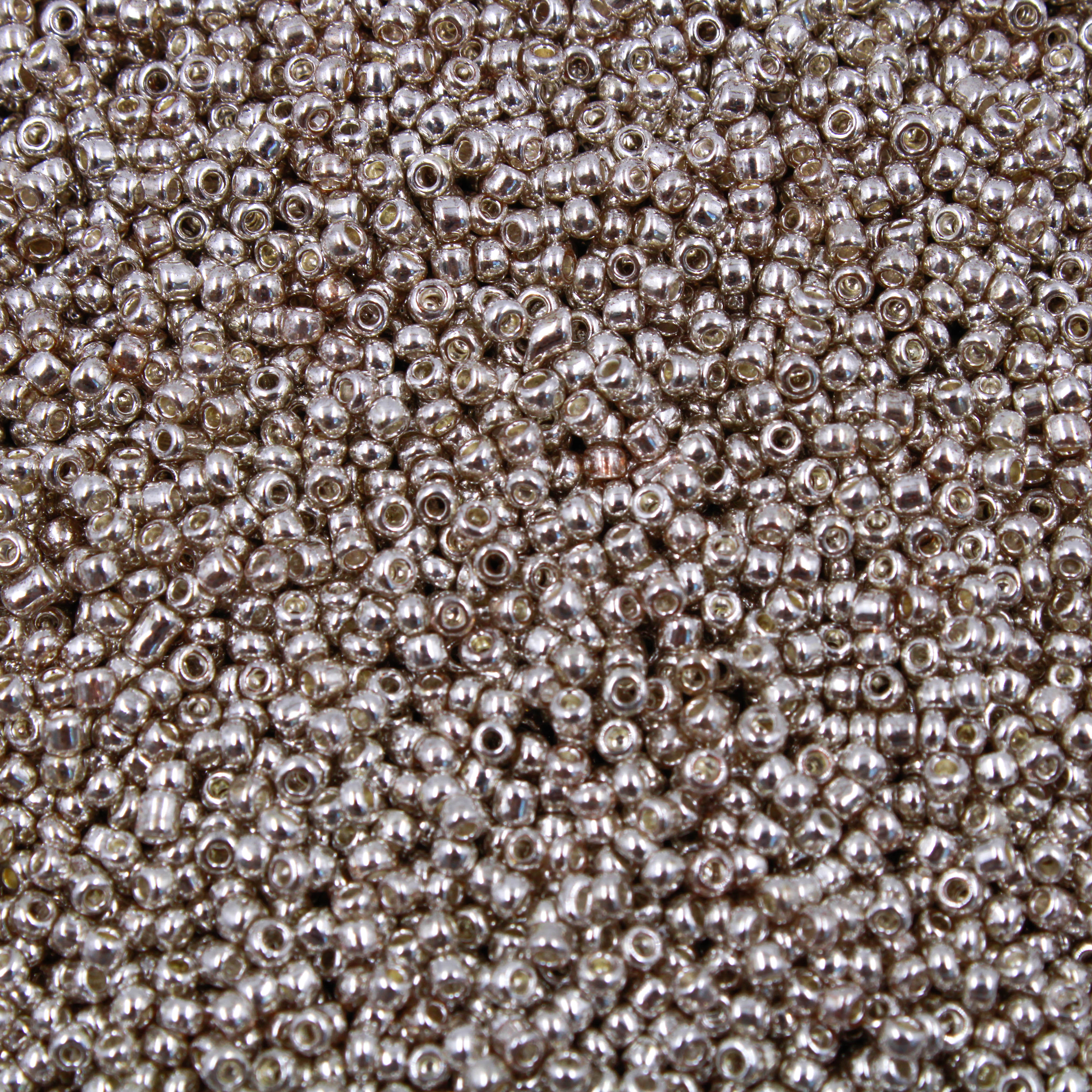 Encontraproduto.com.br - MIÇANGUINHA METALIZADA 1.9MM (12/0) EM VIDRO COM 450G