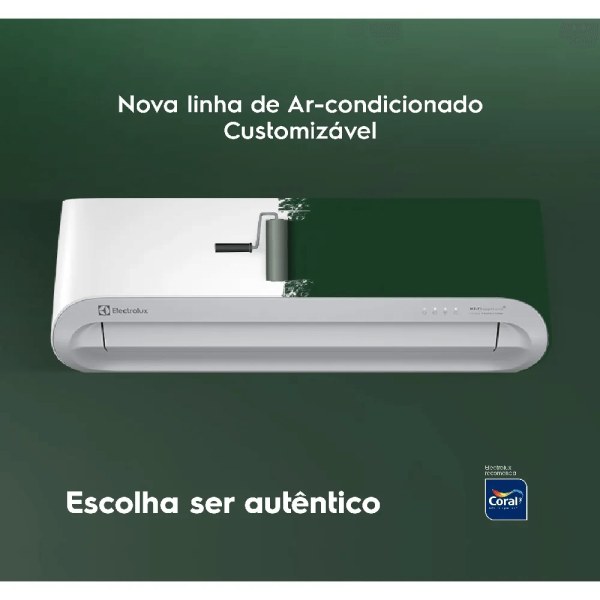 Encontraproduto.com.br - Ar-Condicionado Split Electrolux 12.000 BTUs Color Adapt Frio 220 V - UI12F/UE12F