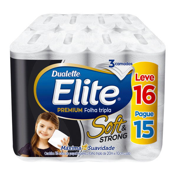 Encontraproduto.com.br - Papel Higiênico Folha Tripla Elite 48 Rolos