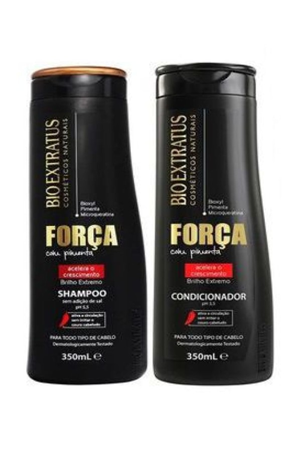 Kit Bio Extratus Força Com Pimenta ( 2 Produtos )