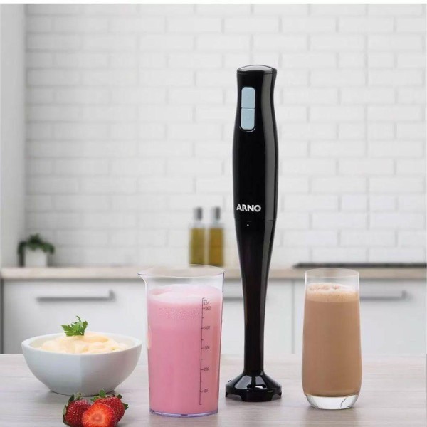 Encontraproduto.com.br - Mixer Portátil Turbomix Duo 200W com Copo Medidor MX21 Arno