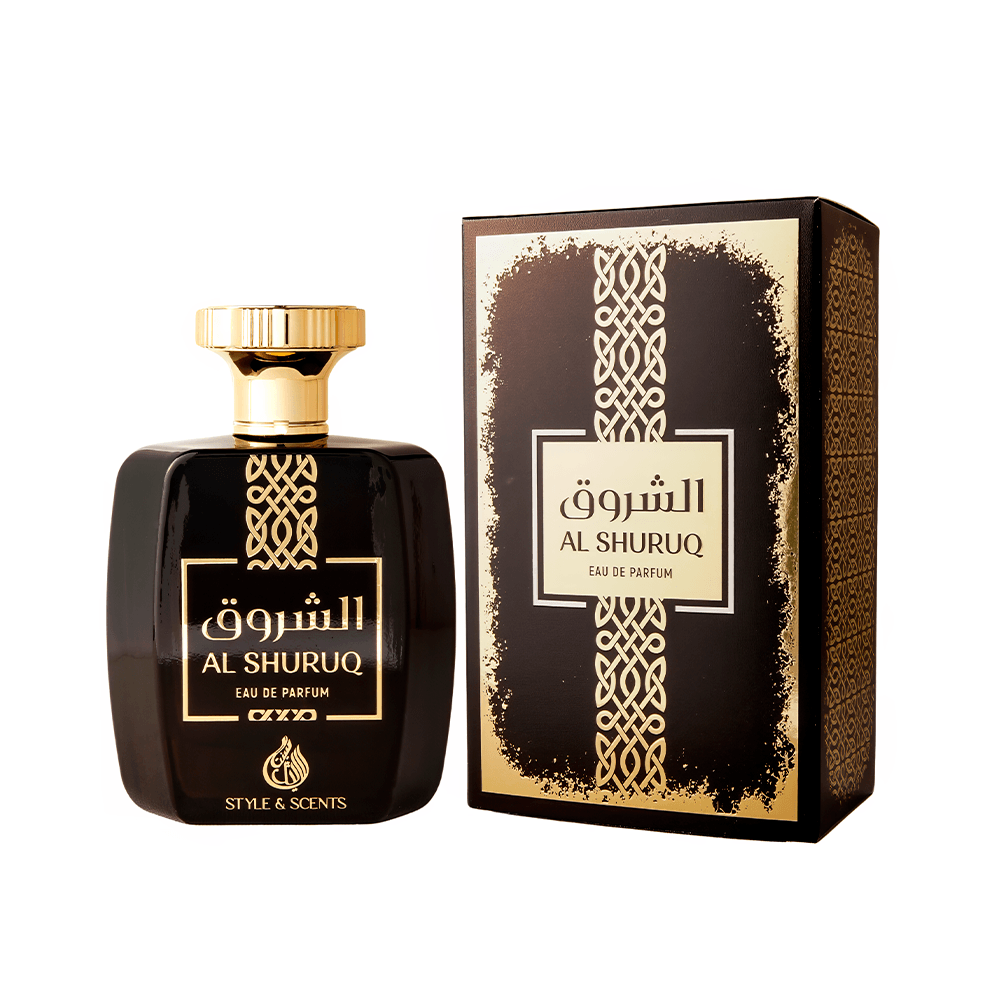 Perfume Árabe Al Shuruq 100ml - Style & Scents Masculino Forte, Marcante, Aromático. Alta Fixação