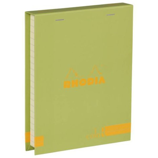 Encontraproduto.com.br - Kit Essential Color Box Rhodia com 6 Unidades Anise Green 92966c