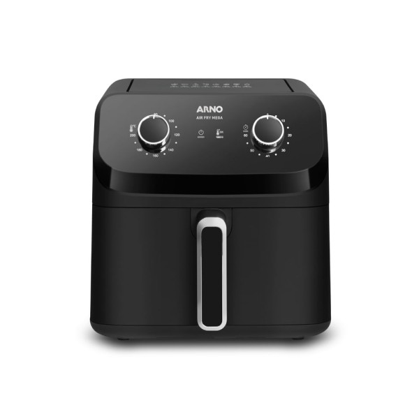 Fritadeira sem Óleo Air Fryer Arno Mega 7,5L Preta AFM7