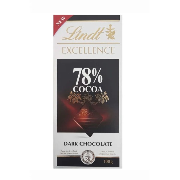 Encontraproduto.com.br - Chocolate Lindt Excellence 78% Cocoa 100g
