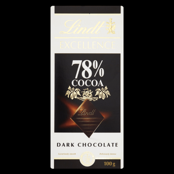 Encontraproduto.com.br - Chocolate Lindt Excellence 78% Cocoa 100g